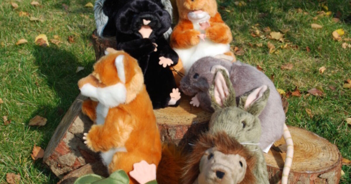 Woodland animal 2024 puppets