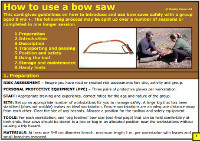 Front cover of the Muddy Faces 'How to use a bow saw' guide