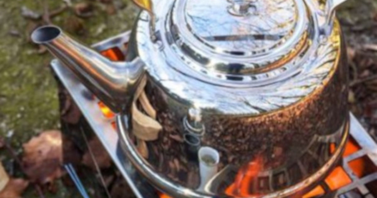 Campfire Kettles, Teapots & Flasks Campfire Cooking Muddy Faces