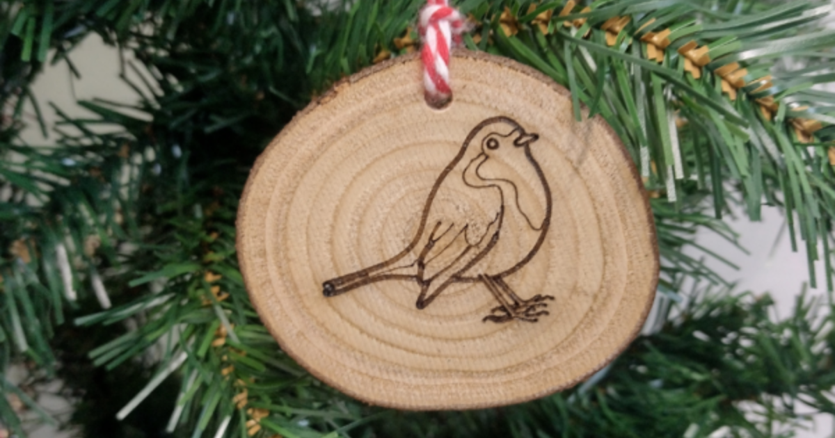 Decorazioni Albero Di Robin Springboard | Confezione Da 30 Pezzi | Attività Creativa Per Bambini