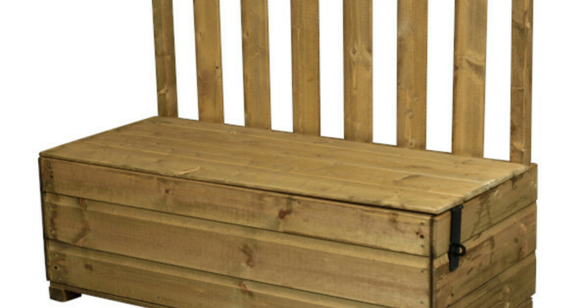 Outdoor Storage Bench Muddy Faces, Outdoor Wooden Storage Chest Uk