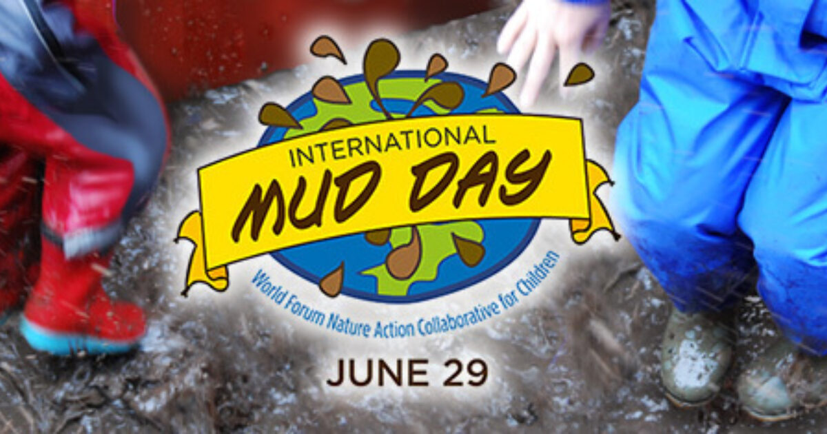 National Mud Day 2024 Date Glynda Wenonah