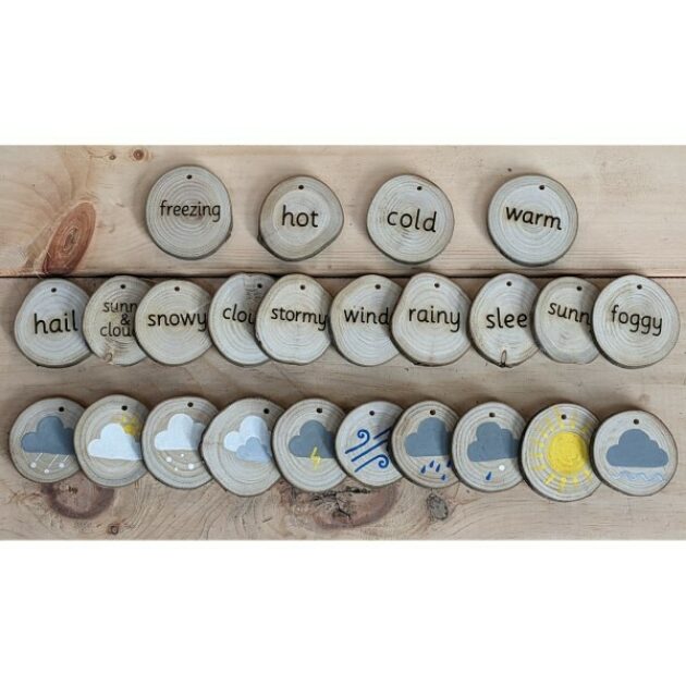 Weather Discs - set of 24 | Muddy Faces