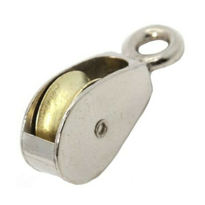 Single wheel rope pulley discount