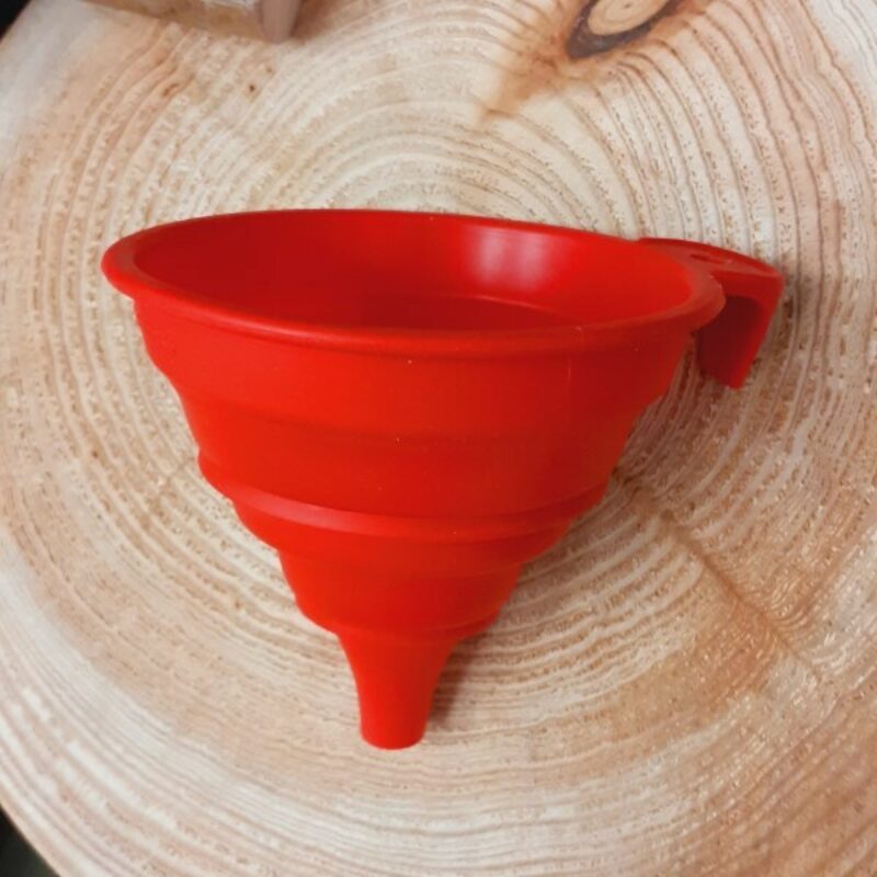 Silicone Collapsible Funnel Set Of 4 | Food Grade Foldable Kitchen