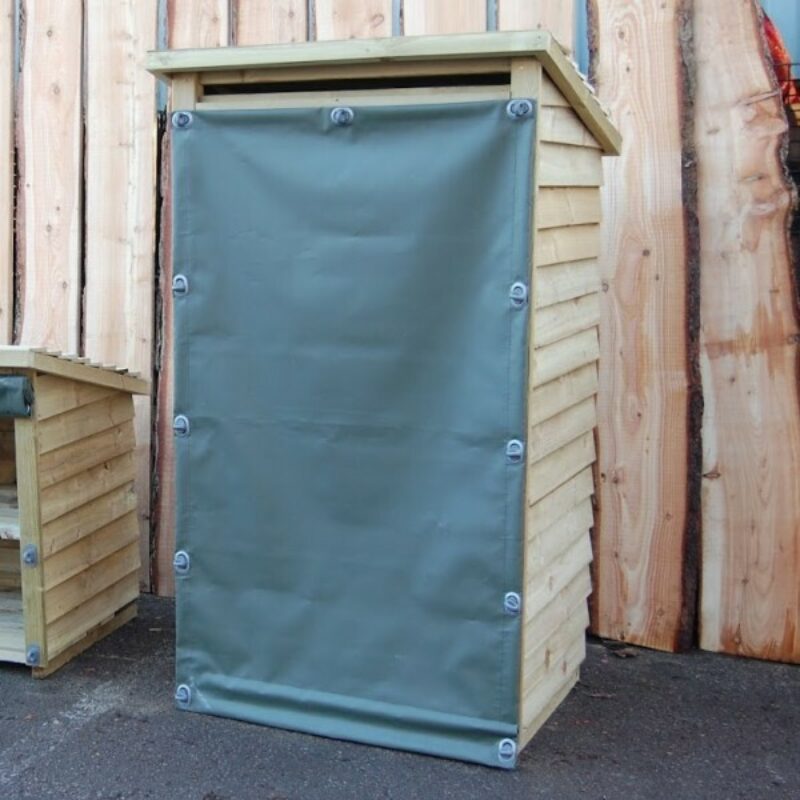 Outdoor Storage Shed - 4 Shelf | Muddy 
