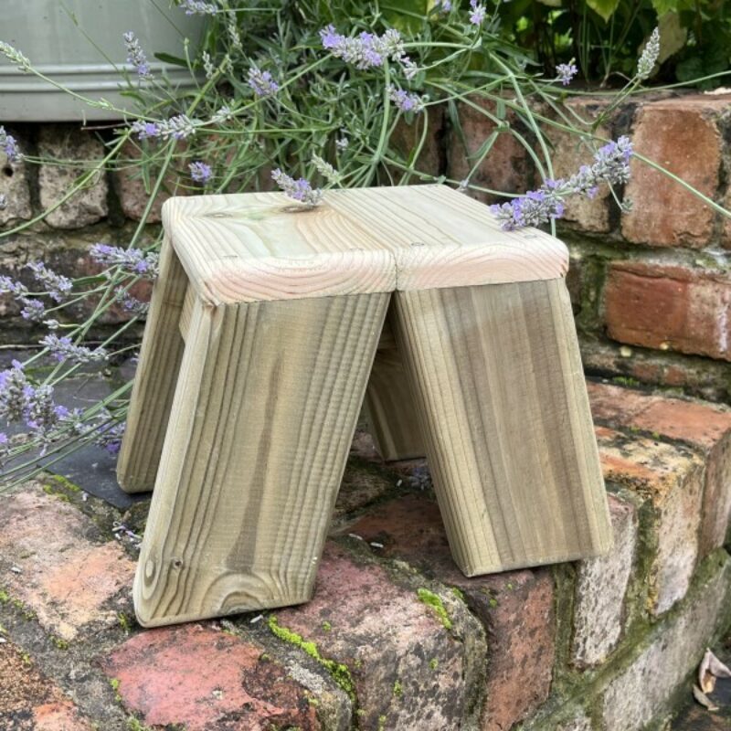 Outdoor Stool Muddy Faces