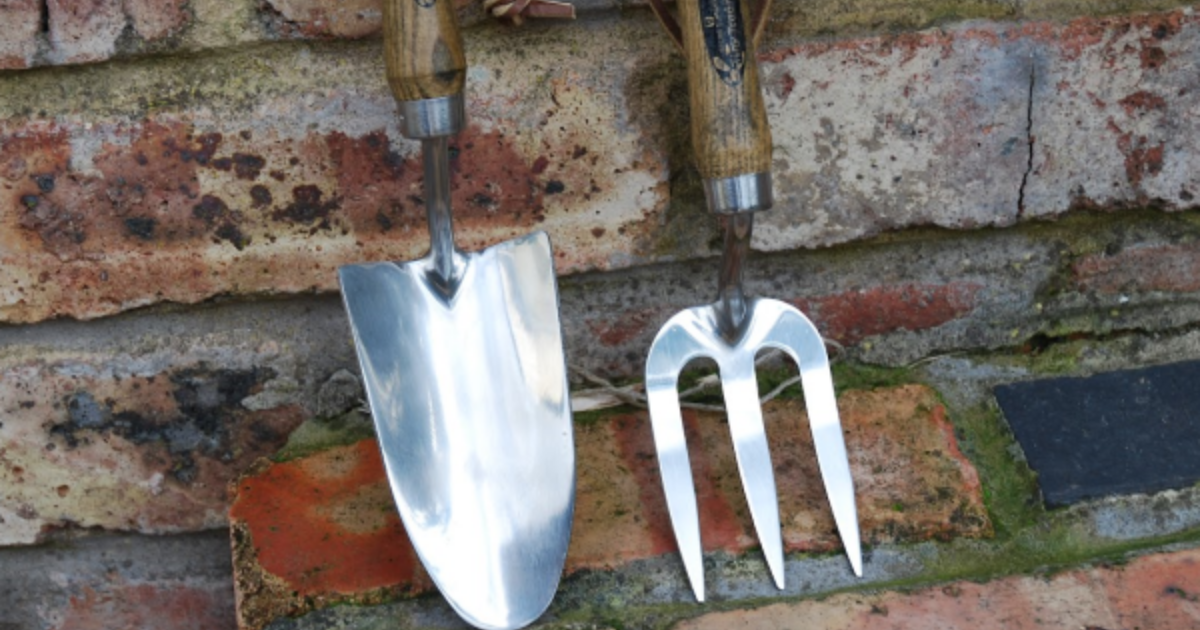 Hand Trowels & Forks Child Sized Tools Muddy Faces