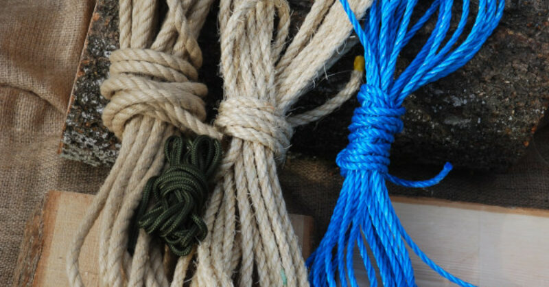 Rope, Rope, Cord & String