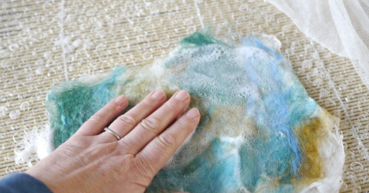 Wet felting - Activities | Muddy Faces