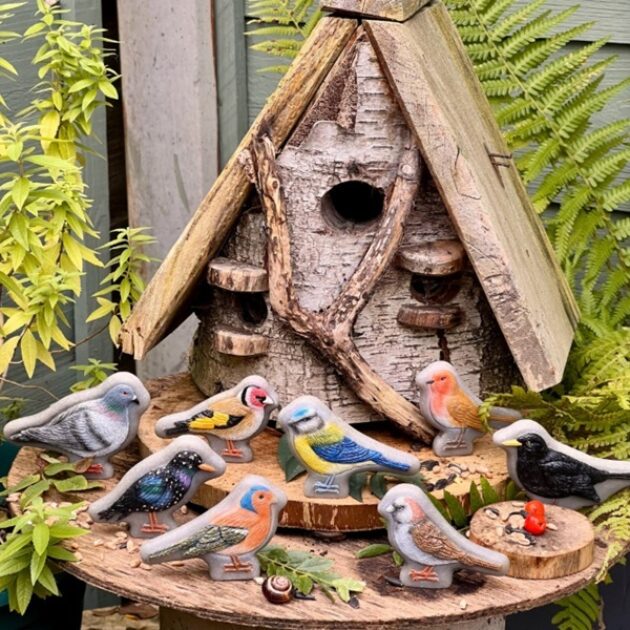 Birds – Sensory Play Stones | Muddy Faces