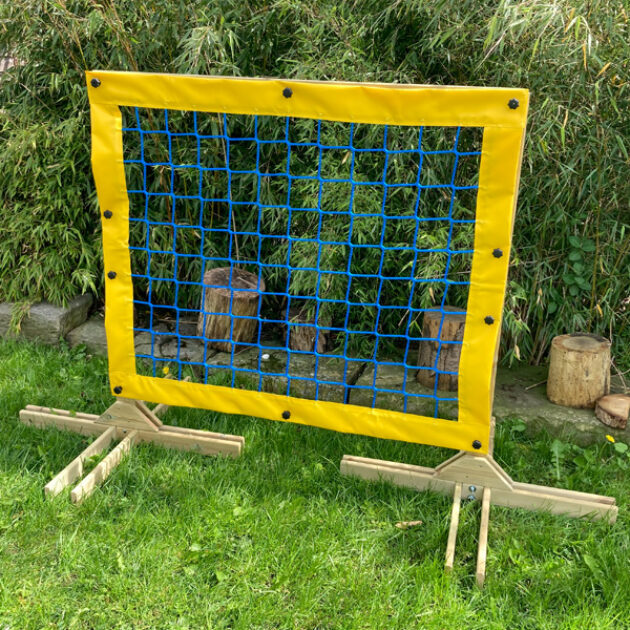 Blue Weaving Net Muddy Faces
