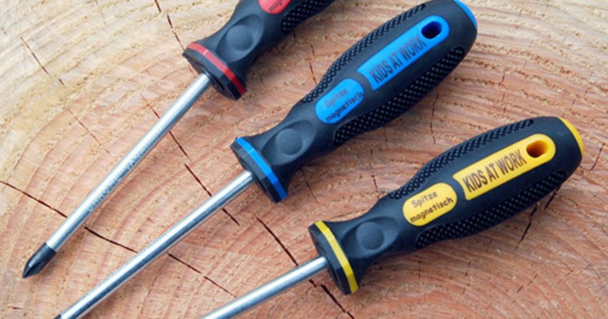 Kids screwdriver set store
