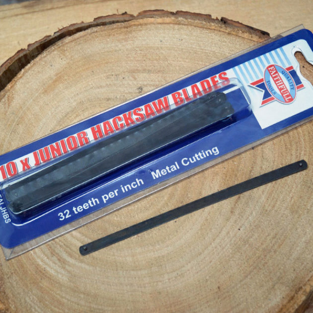 Hacksaw Blades for Faithfull Junior Muddy Faces