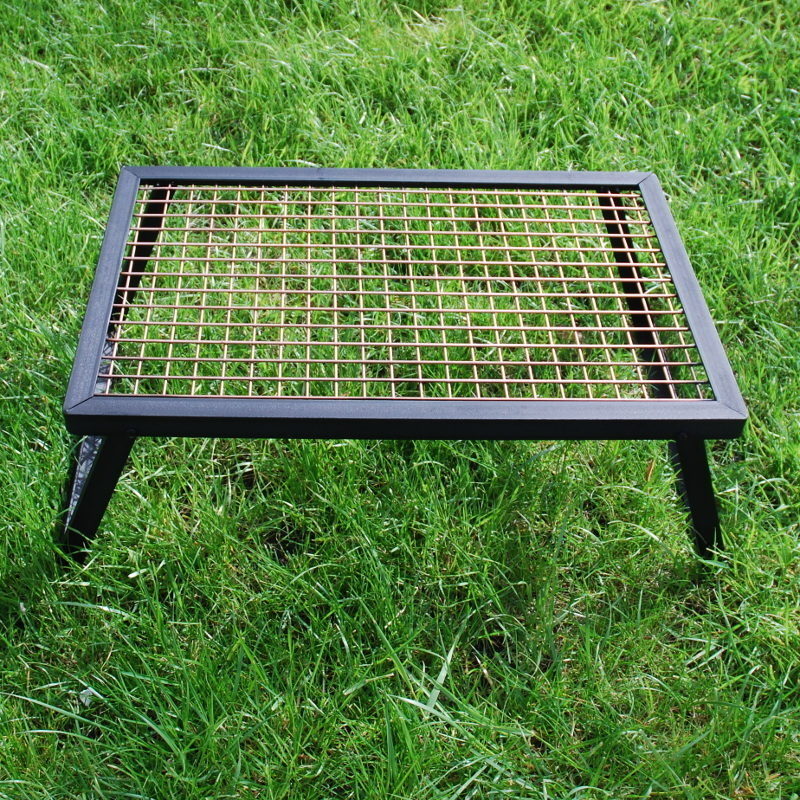 Heavy Duty Campfire Grill Muddy Faces