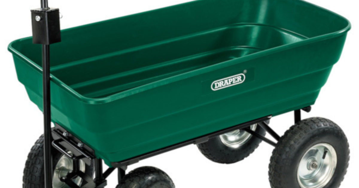 Heavy Duty Tipping Cart Muddy Faces