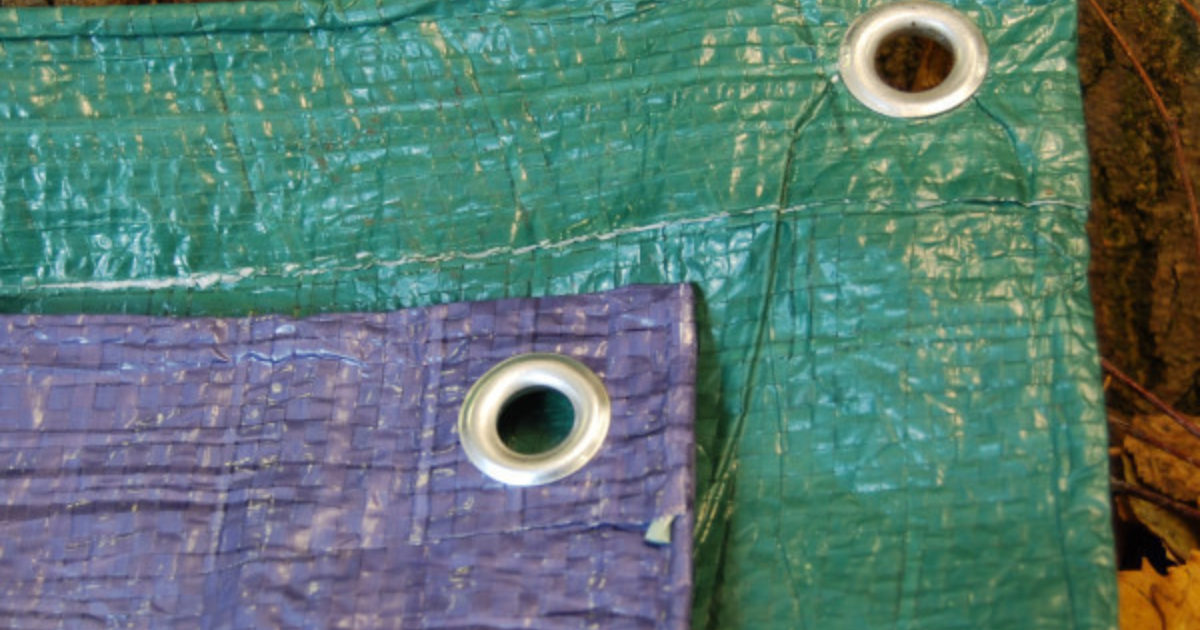 Lightweight Tarpaulin | Muddy Faces