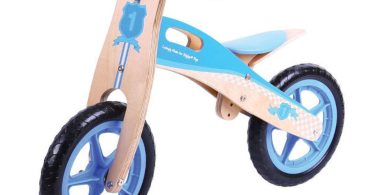 Muddy paws balance bike 2025