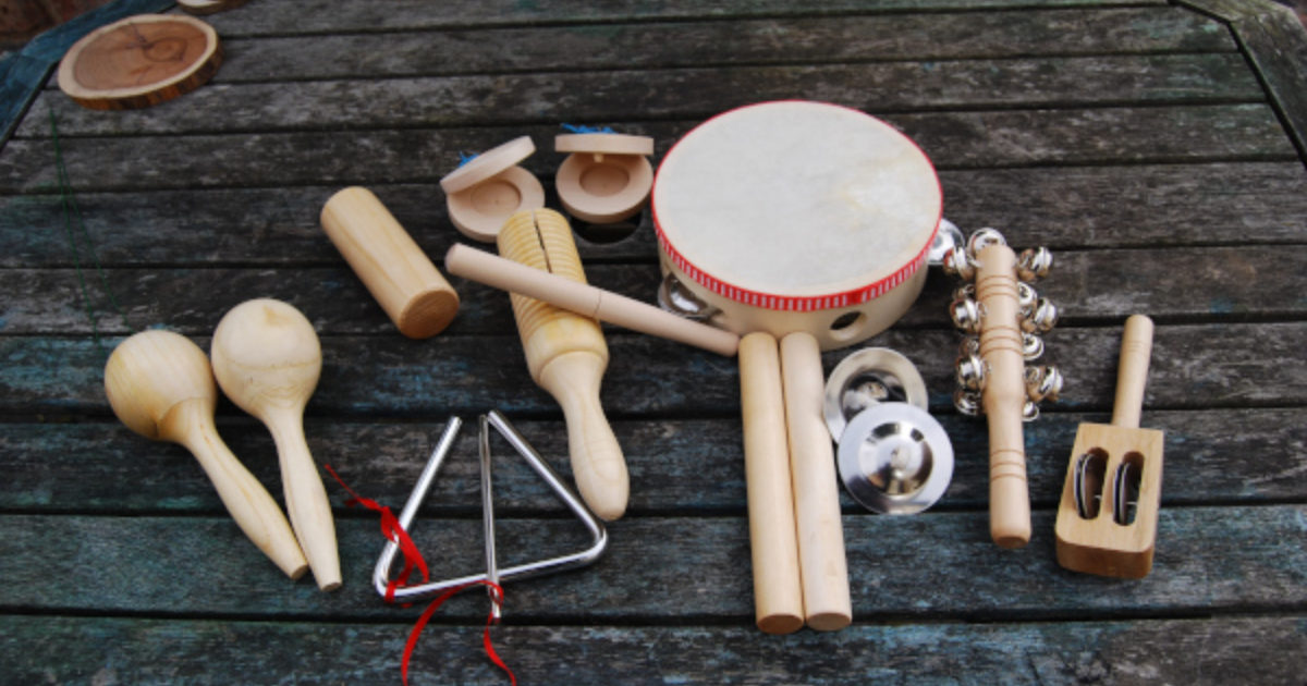 Percussion Instruments 10 piece