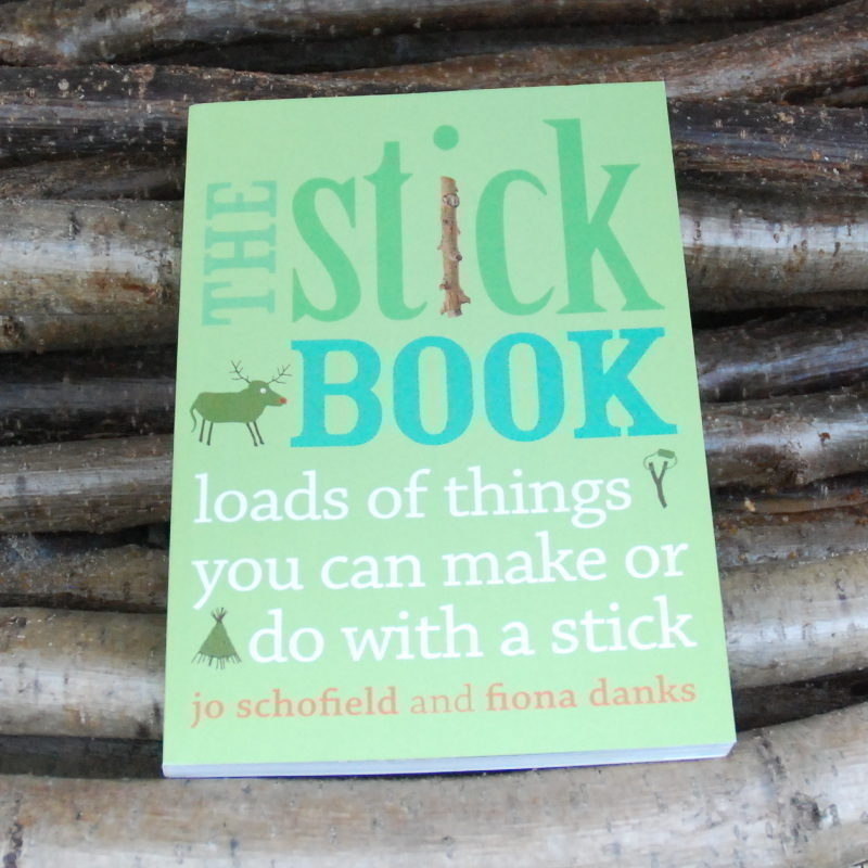 With a stick outlet