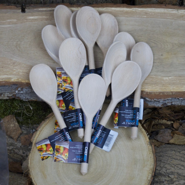 Wooden Spoon Pack of 12 Muddy Faces