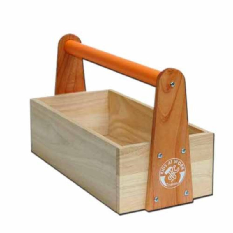Childs wooden tool box top