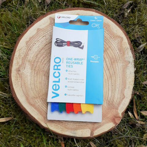 Velcro® adjustable ties - Pack of 5
