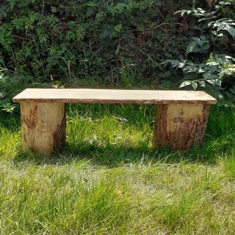 Rustic Movable Benches - 32cm high