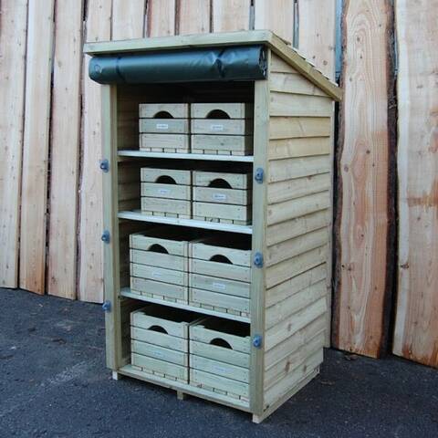 Outdoor Storage Sheds with Heavy Duty Wooden Crates