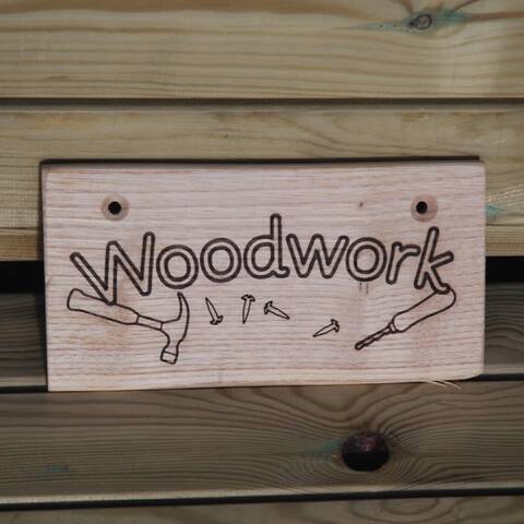 Rustic Sign - Woodwork