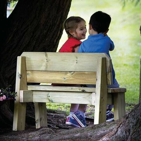 Outdoor Buddy Bench