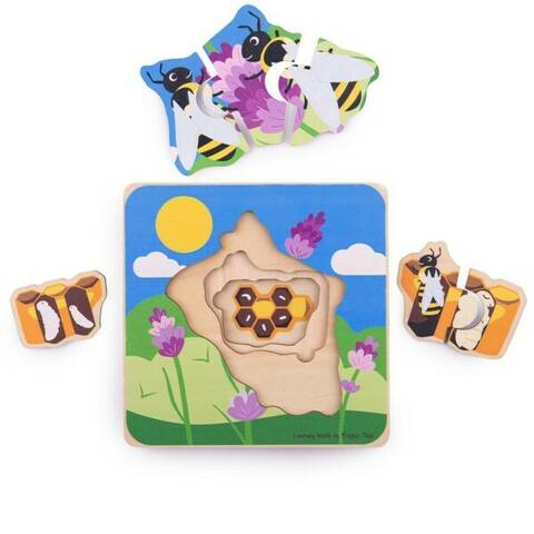 Life Cycle Layer Puzzle - Honey Bee