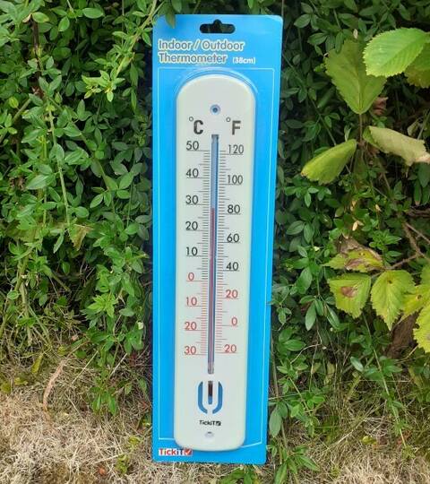Large Indoor/Outdoor Classroom Thermometer