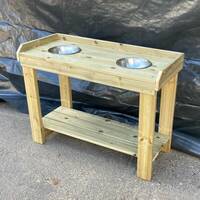 Outdoor Potion Bench 7 Station Muddy Faces