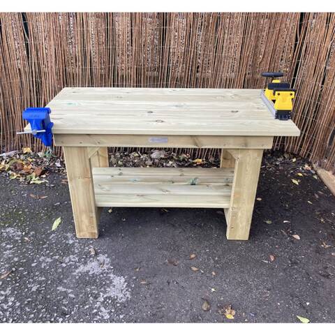 Early Years Outdoor Woodworking Bench with Vices
