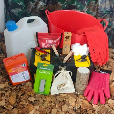 Group Fire Starter and Safety Kit