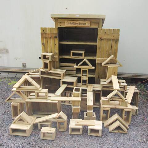 KAPLA Wooden Construction kit 200 Bricks