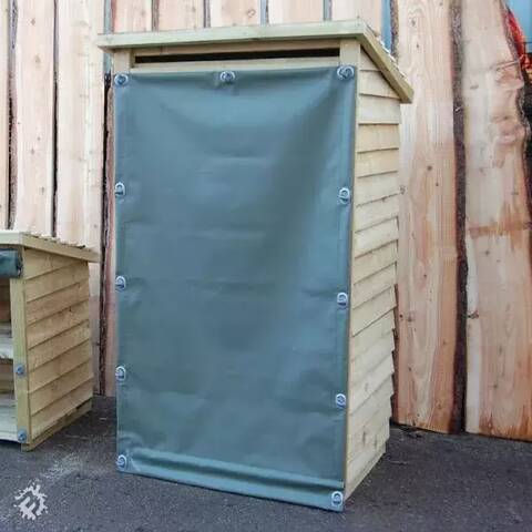 Massive Loose Parts & Storage Shed - Tarp Fronted