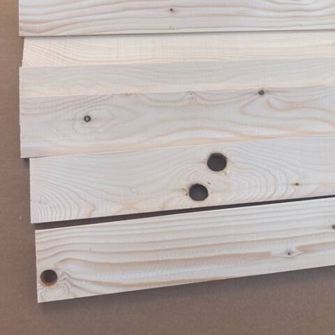 Softwood Wood Working Planks - 100cm