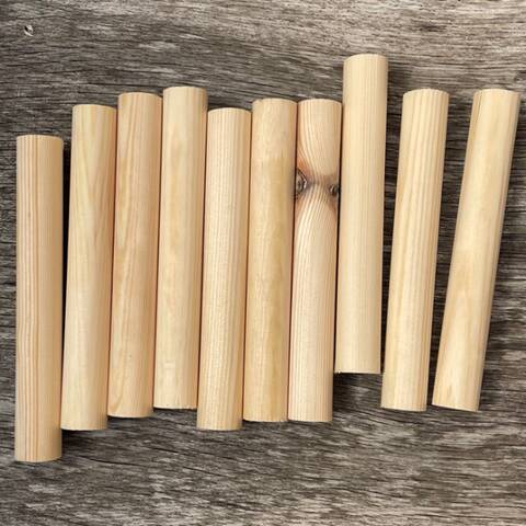 Woodworking Dowels Short Lengths - 40pk