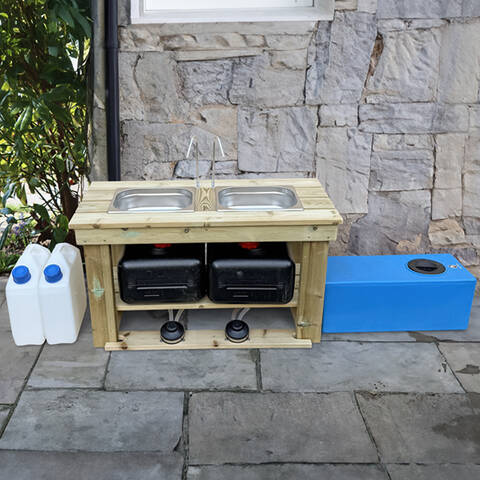 Double Handwash Bench