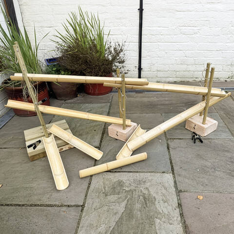 Bamboo Chute Set