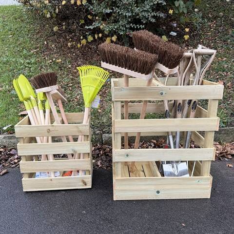 Wooden Crate for Loose Parts & Tools