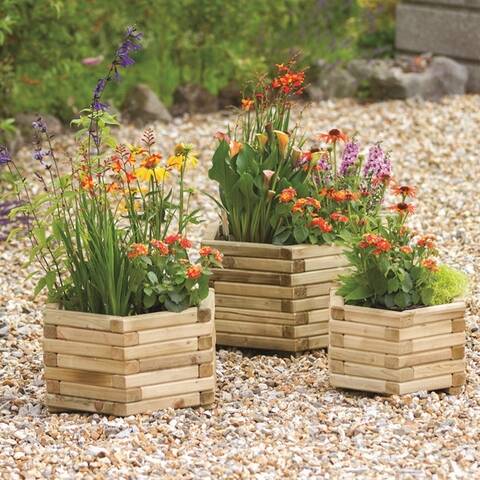 Hexagonal Planter Set