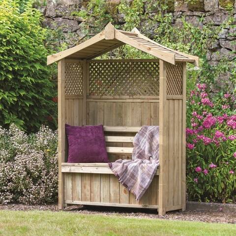 Dorset Arbour with storage box