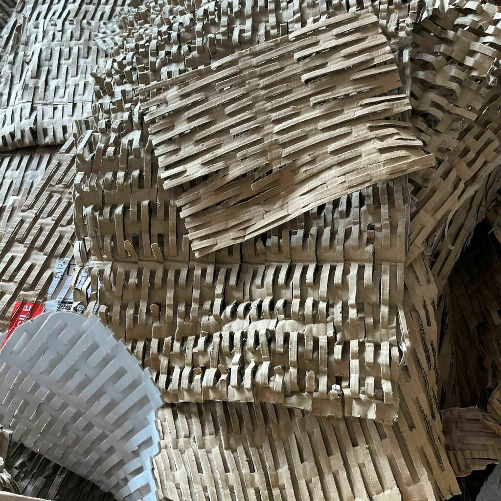 Shredded cardboard