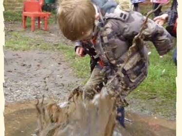 Muddy splash
