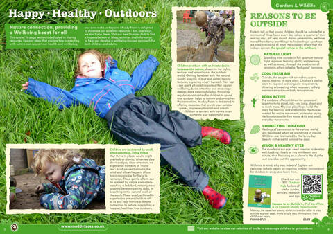 Happy Healthy Outdoors spread