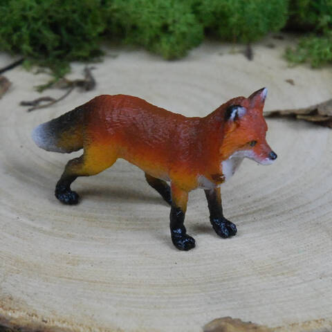 Hand Painted Fox