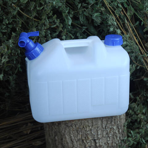 Water Carrier with Moulded Handle and Tap - 10l, 15l or 23l